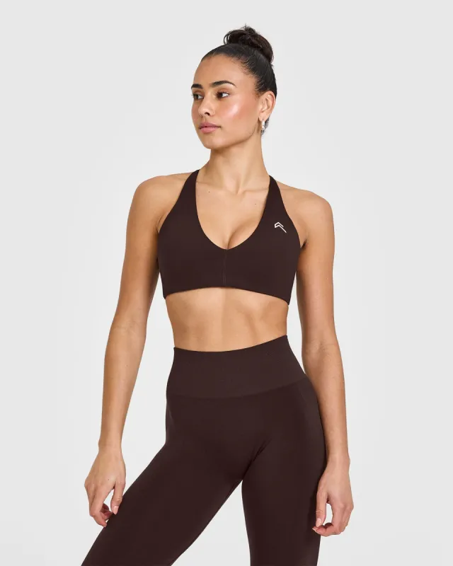 Unified Micro Bralette | 70% Cocoa sold by Oner Active