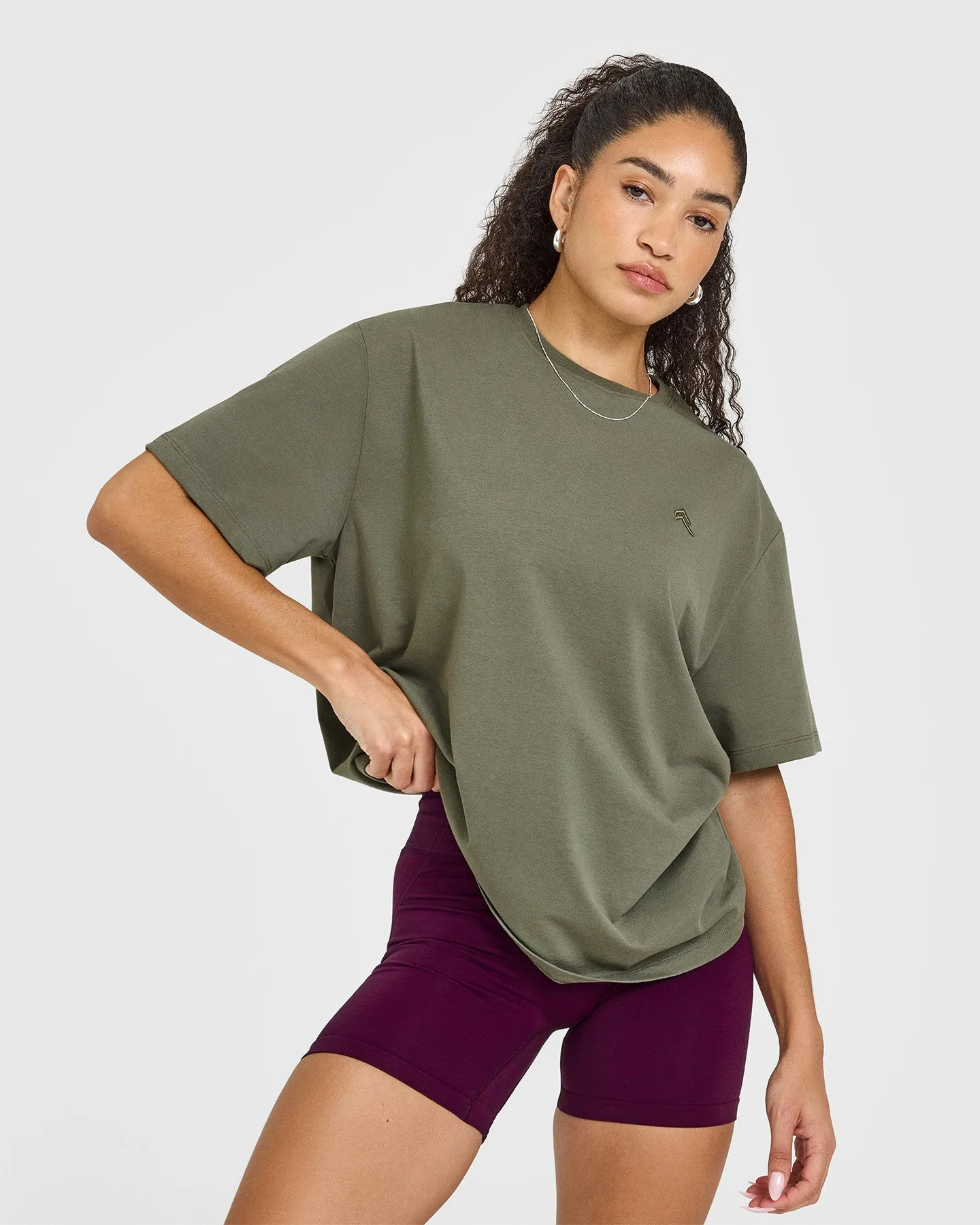 Classic Oversized Lightweight T-Shirt | Alpine Green sold by Oner Active