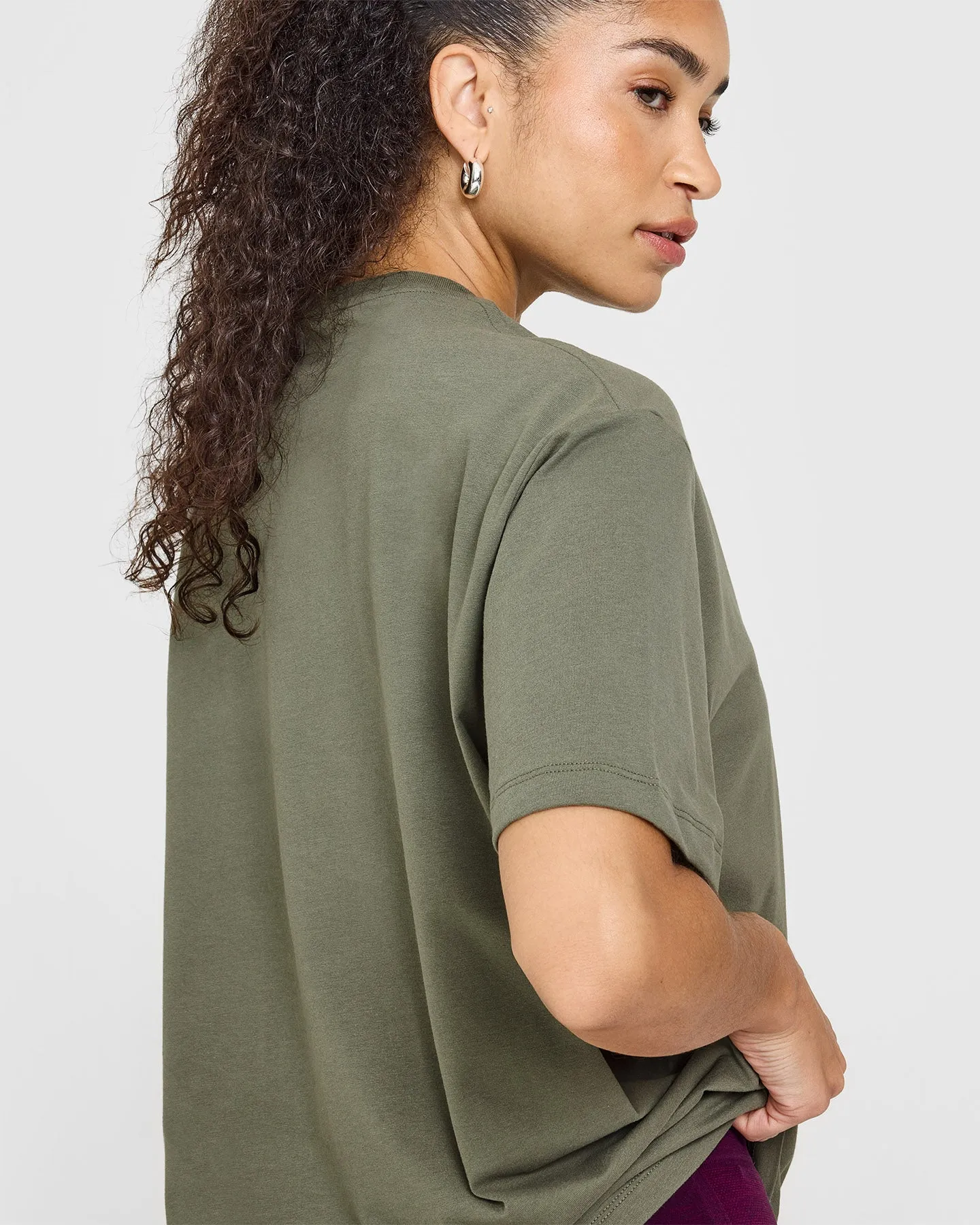 Classic Oversized Lightweight T-Shirt | Alpine Green sold by Oner Active product image thumbnail 5