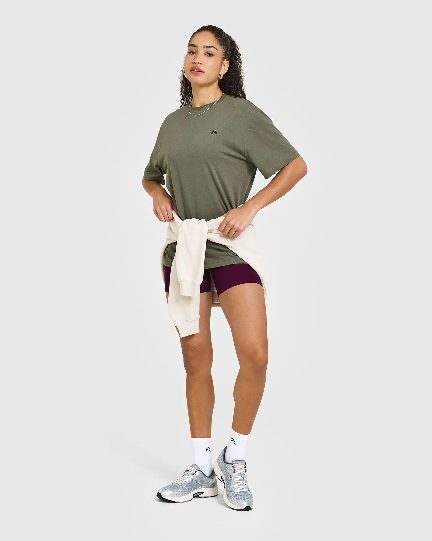 Classic Oversized Lightweight T-Shirt | Alpine Green sold by Oner Active product image thumbnail 3