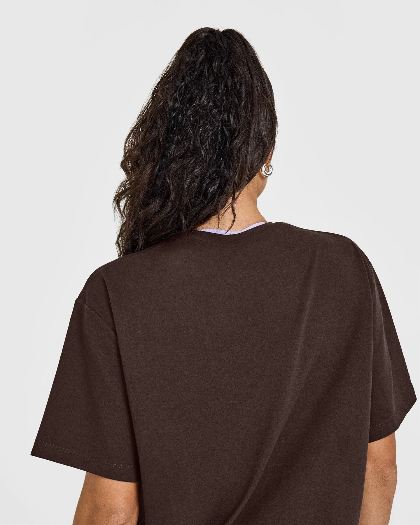 Classic Oversized Lightweight T-Shirt | 70% Cocoa sold by Oner Active product image thumbnail 5