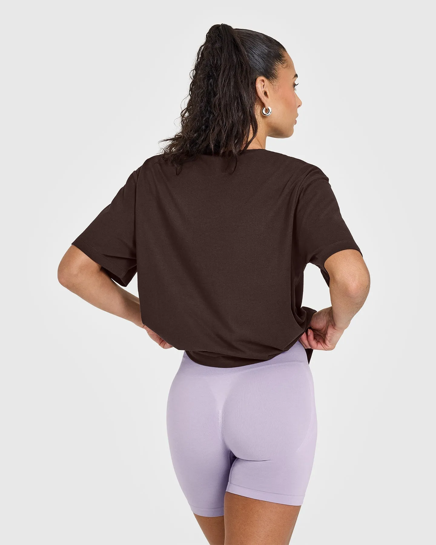Classic Oversized Lightweight T-Shirt | 70% Cocoa sold by Oner Active product image thumbnail 2