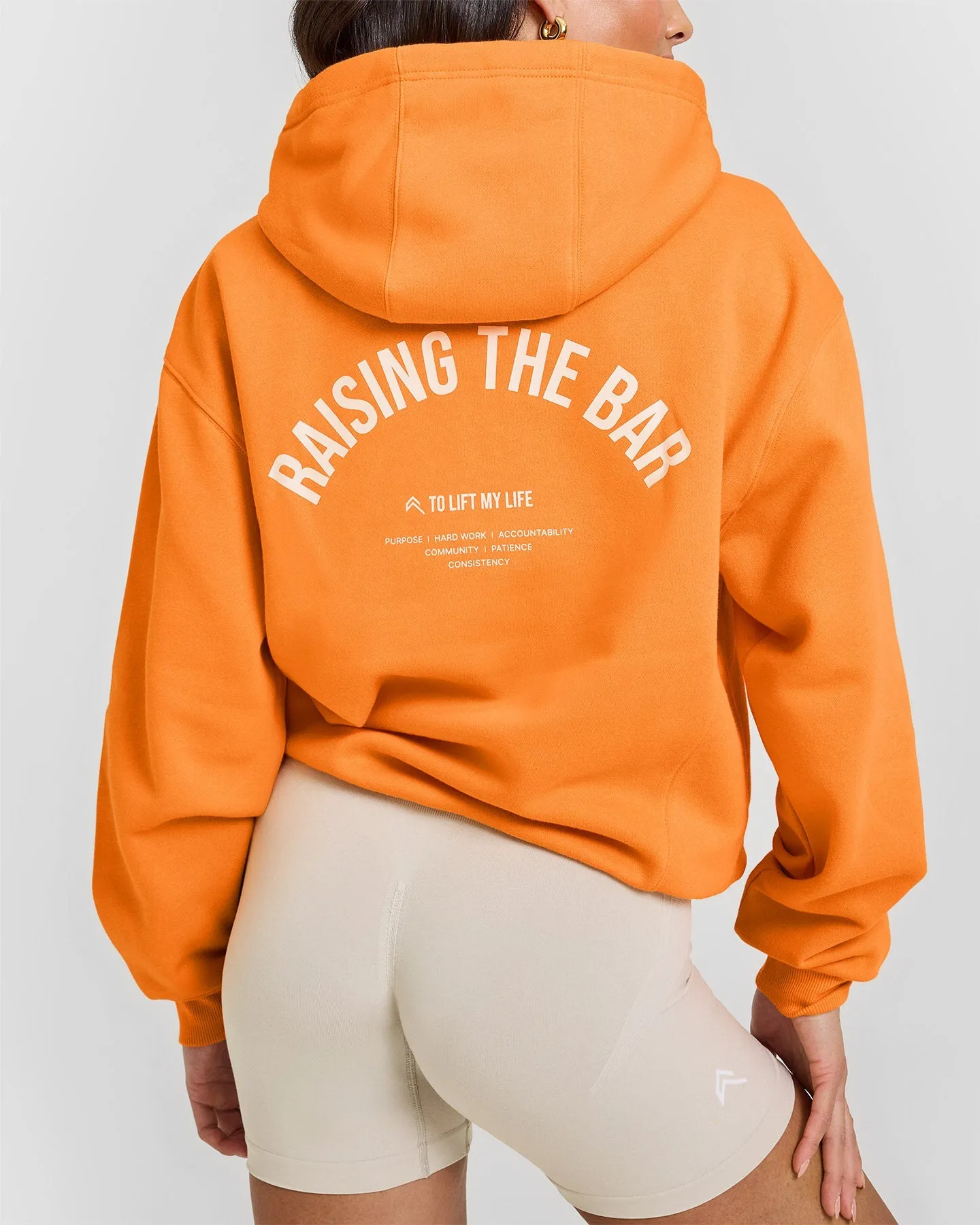 Foundations Raising the Bar Hoodie | Apricot Orange sold by Oner Active product image thumbnail 4