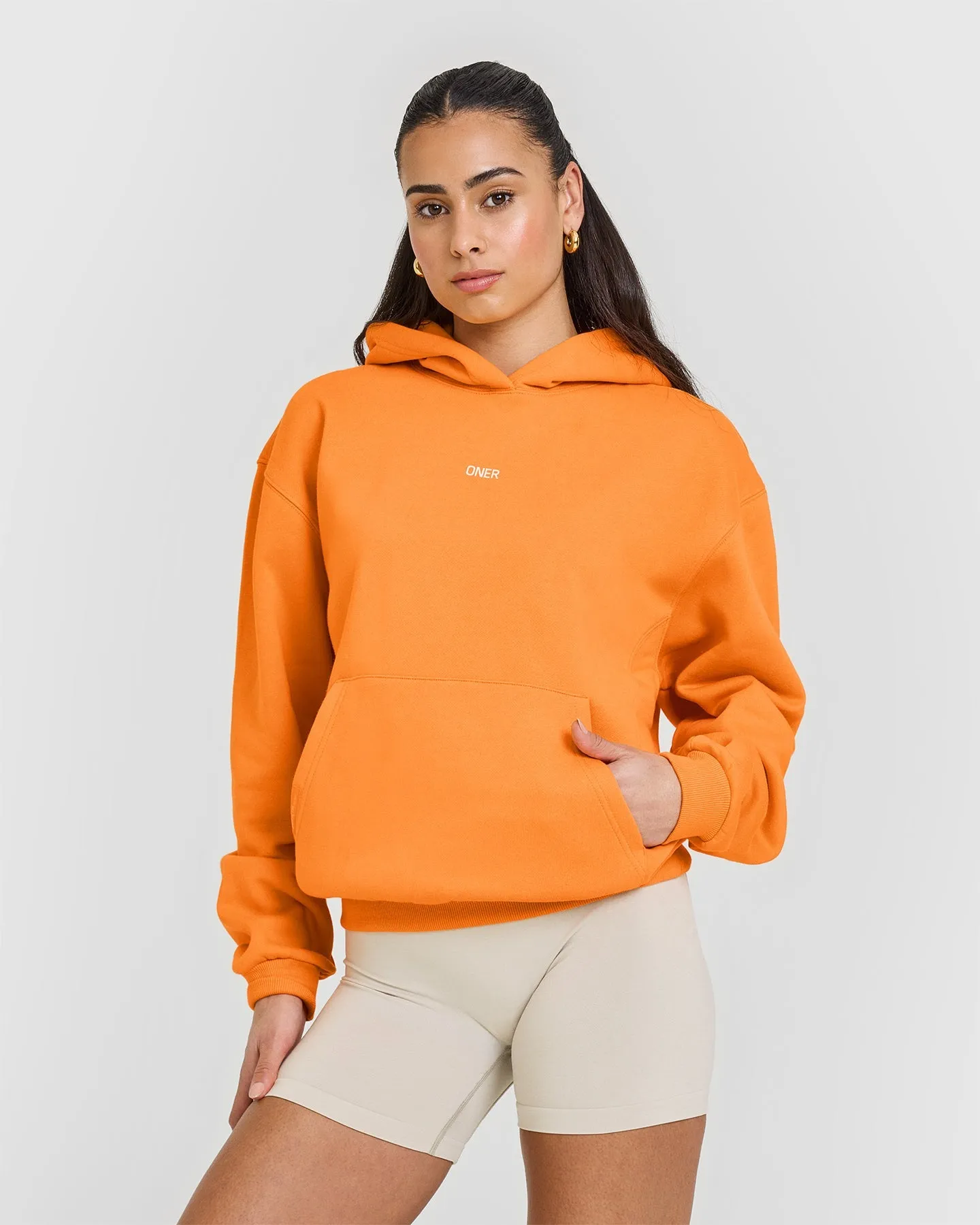 Foundations Raising the Bar Hoodie | Apricot Orange sold by Oner Active