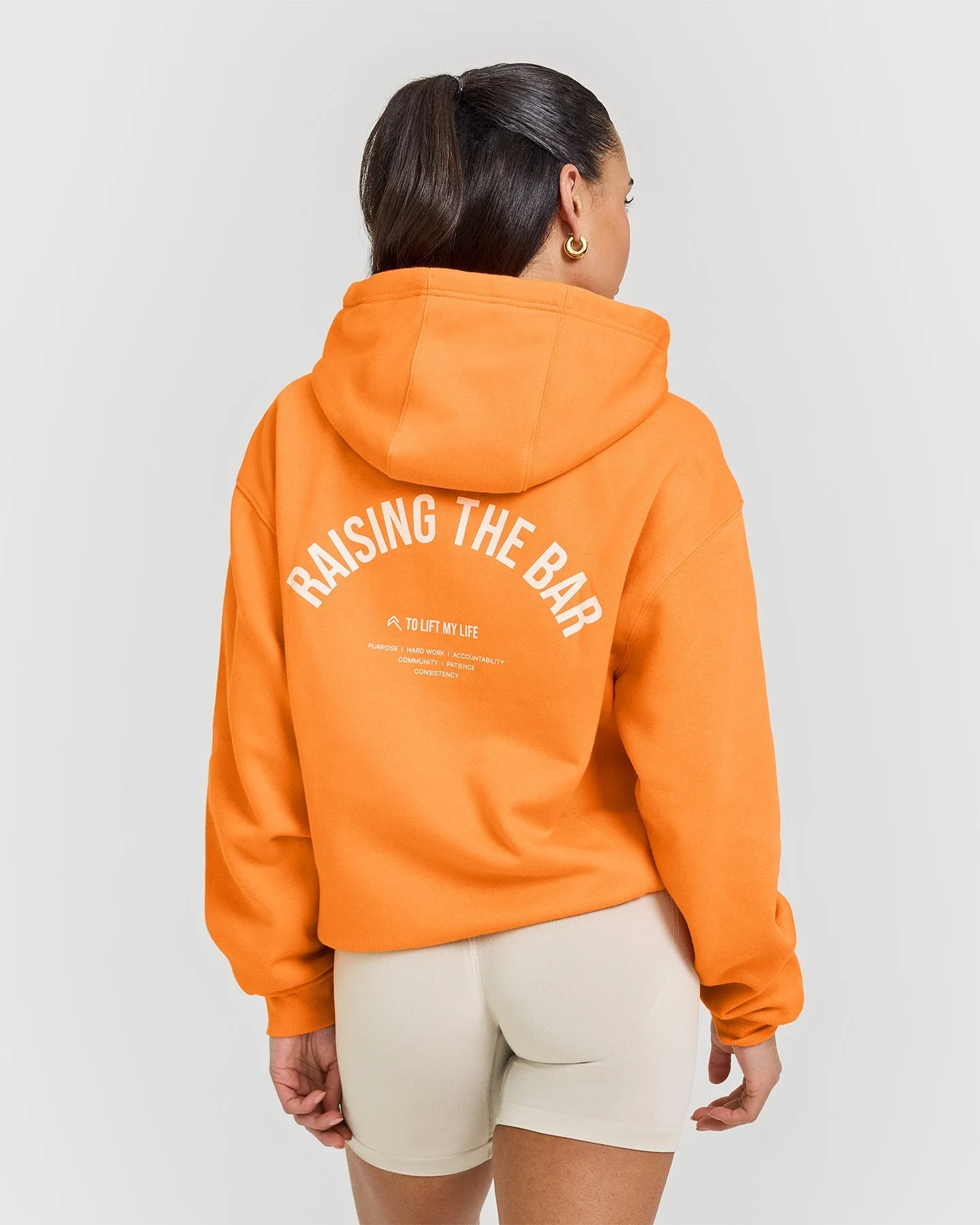 Foundations Raising the Bar Hoodie | Apricot Orange sold by Oner Active product image thumbnail 2