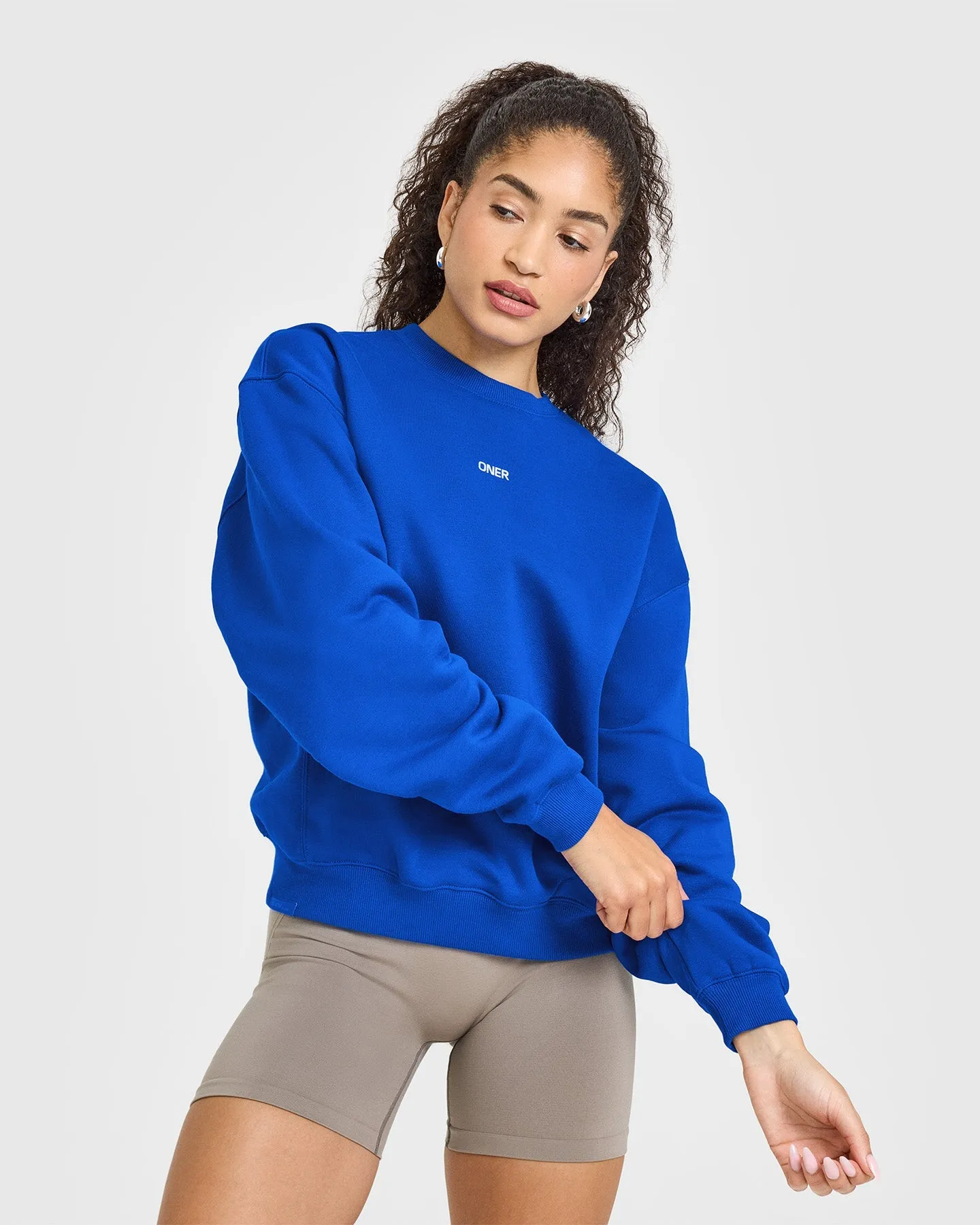 Foundations Raising the Bar Crew Neck Sweatshirt | Cobalt Blue sold by Oner Active