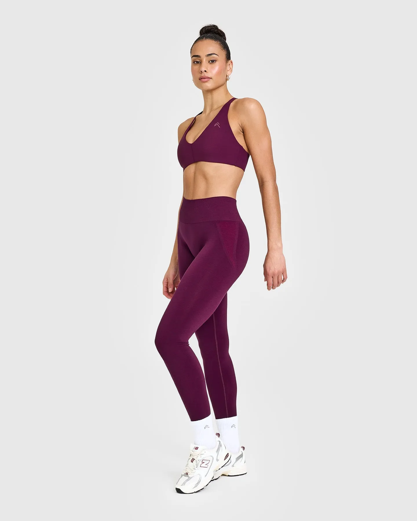 Unified Micro Bralette | Ripe Fig sold by Oner Active product image thumbnail 3