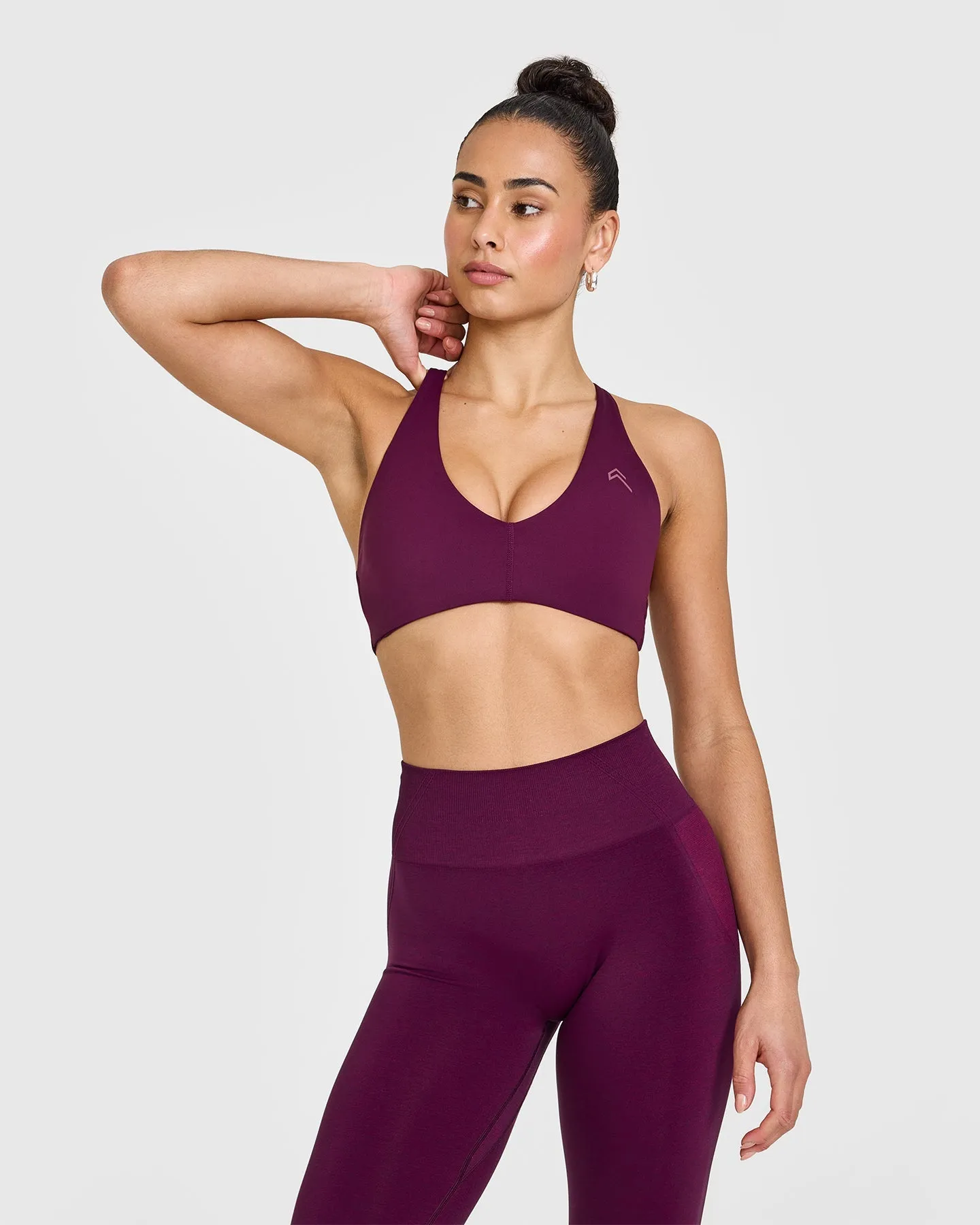 Unified Micro Bralette | Ripe Fig sold by Oner Active