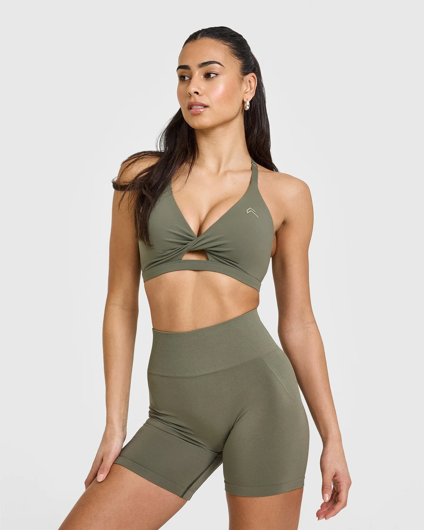 Unified Twist Sports Bra | Alpine Green sold by Oner Active