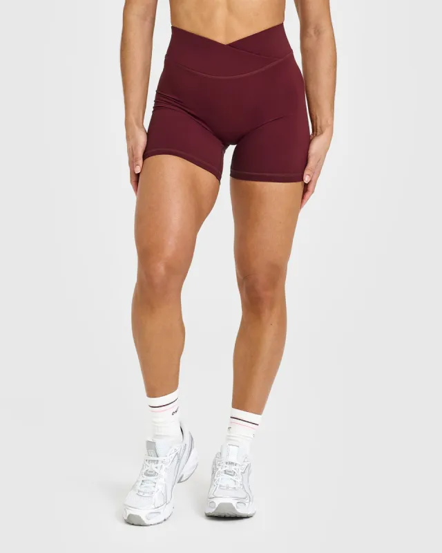 Unified Wrap Shorts 6" | Rosewood sold by Oner Active