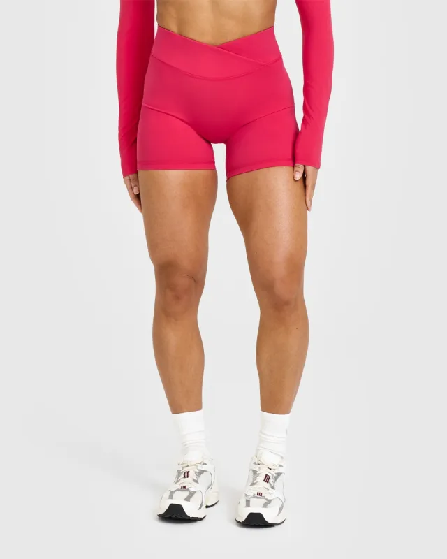 Unified Wrap Shorts 6" | Berry Bloom sold by Oner Active