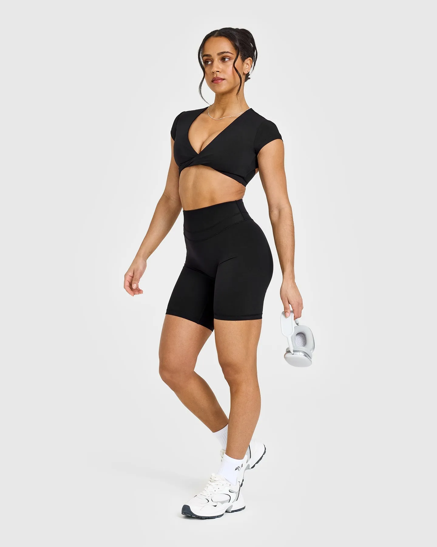 Unified Cycling Shorts 8" | Black sold by Oner Active product image thumbnail 3