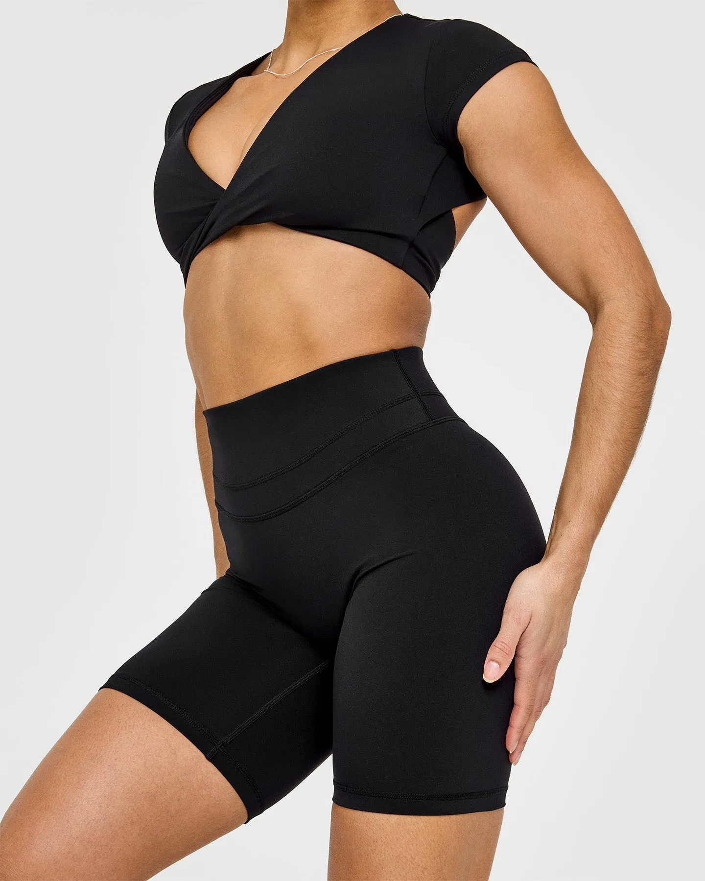 Unified Cycling Shorts 8" | Black sold by Oner Active product image thumbnail 4