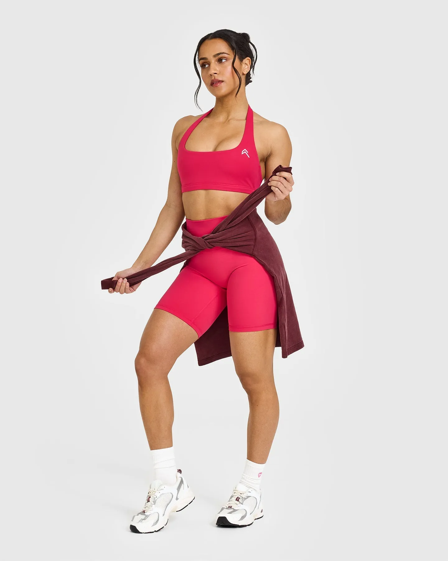 Unified Cycling Shorts 8" | Berry Bloom sold by Oner Active product image thumbnail 3