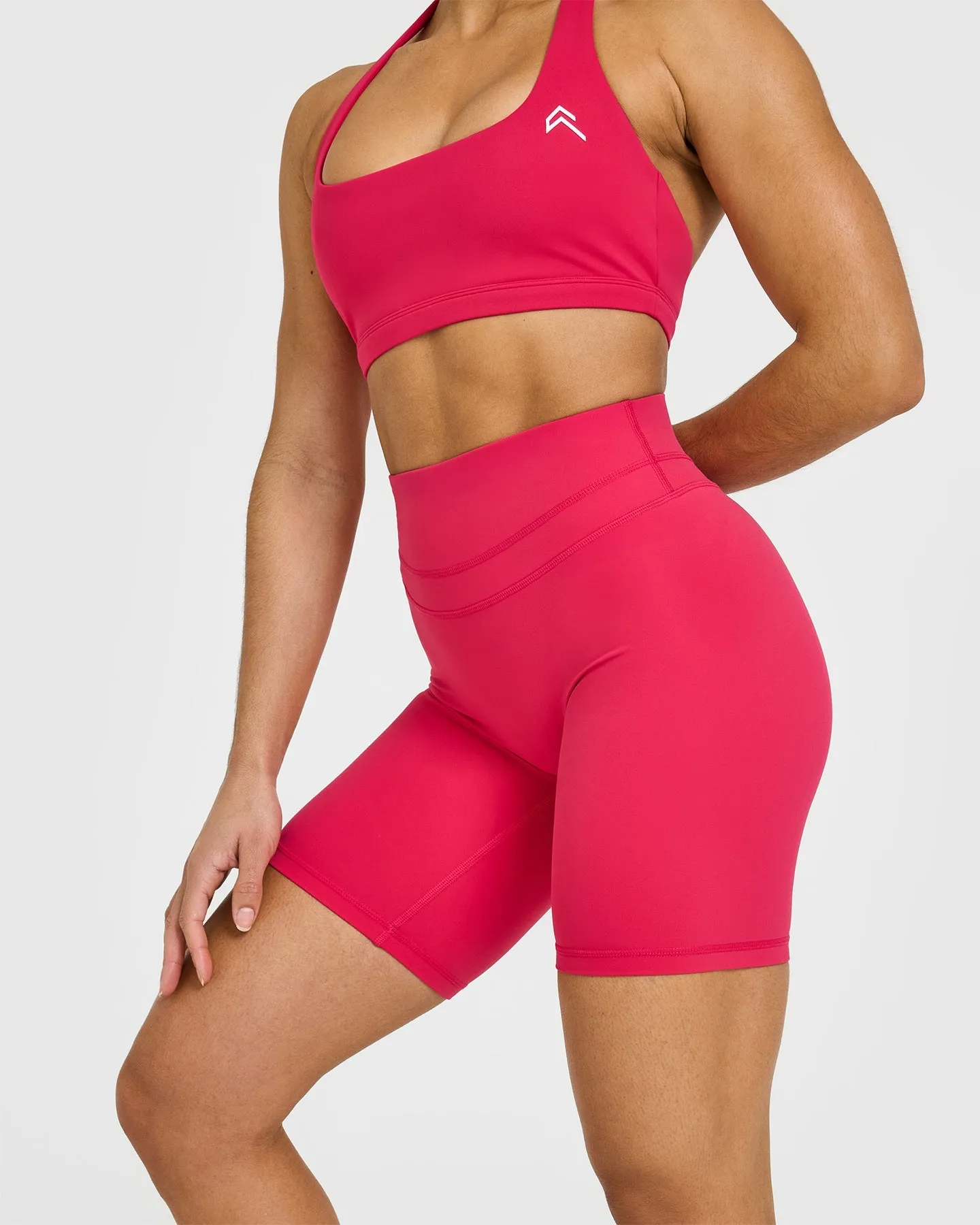 Unified Cycling Shorts 8" | Berry Bloom sold by Oner Active product image thumbnail 4