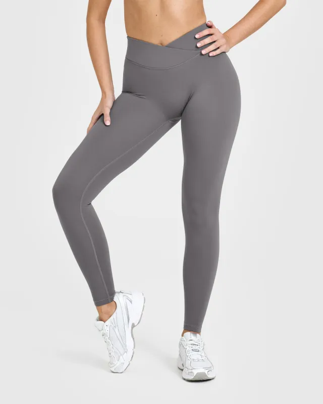 Unified Wrap Leggings | Ash Grey sold by Oner Active