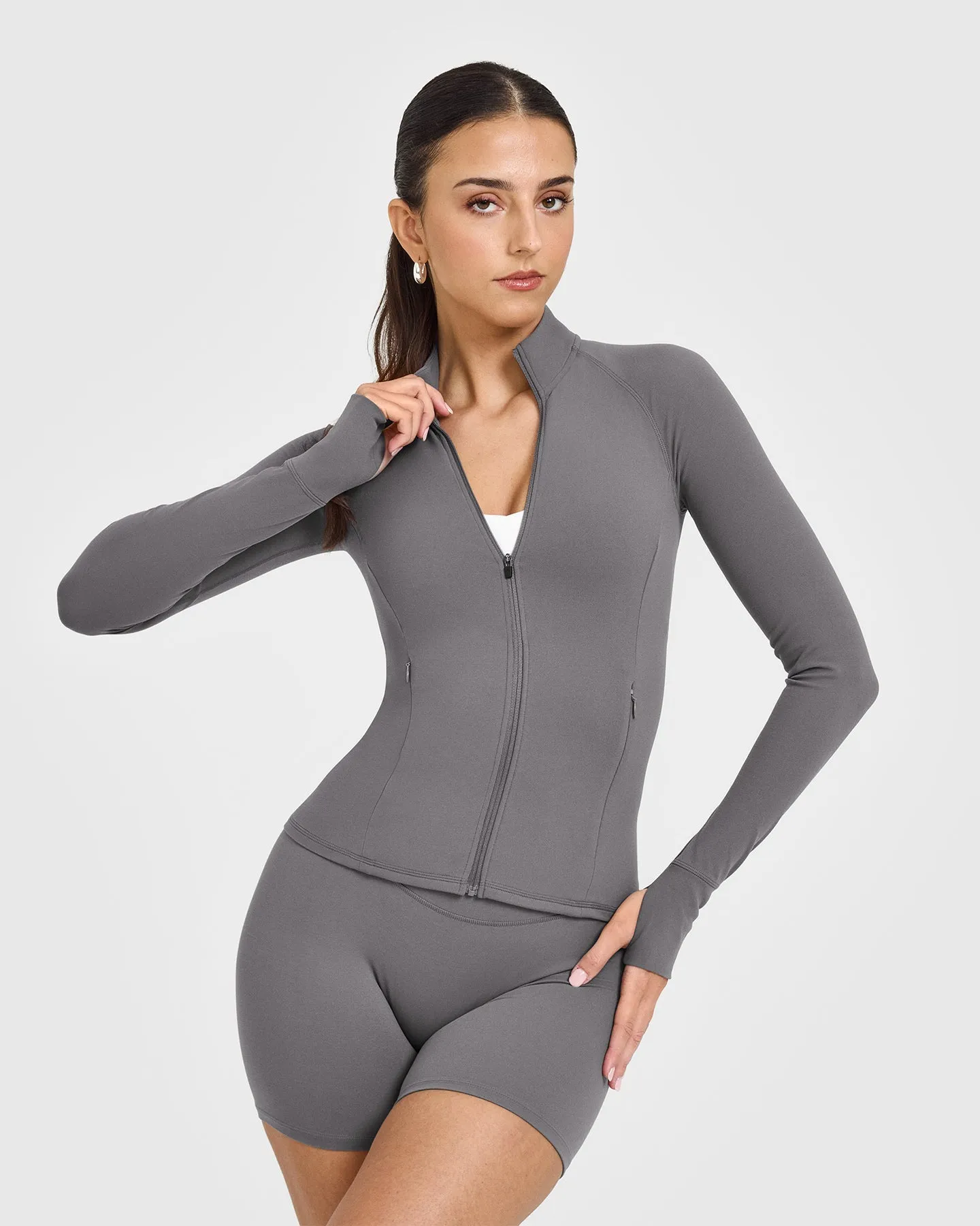 SoftMotion™ Jacket | Ash Grey sold by Oner Active