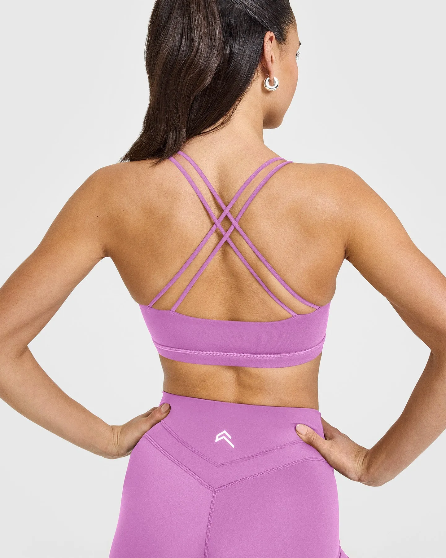 Everyday Cross Over Bralette | Orchid Purple sold by Oner Active product image thumbnail 4