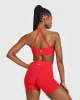 Unified Twist Sports Bra | Muscle Mommy Red sold by Oner Active
