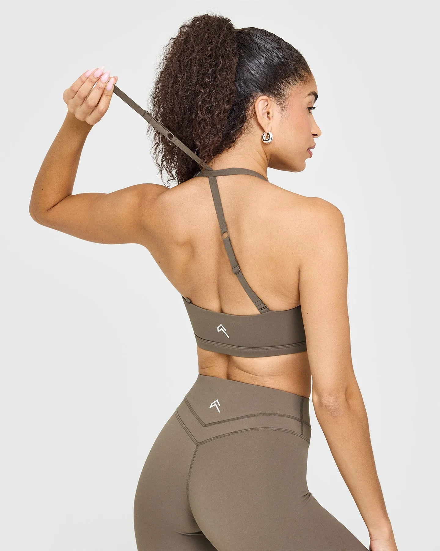 Unified Twist Sports Bra | Moss Brown sold by Oner Active product image thumbnail 4