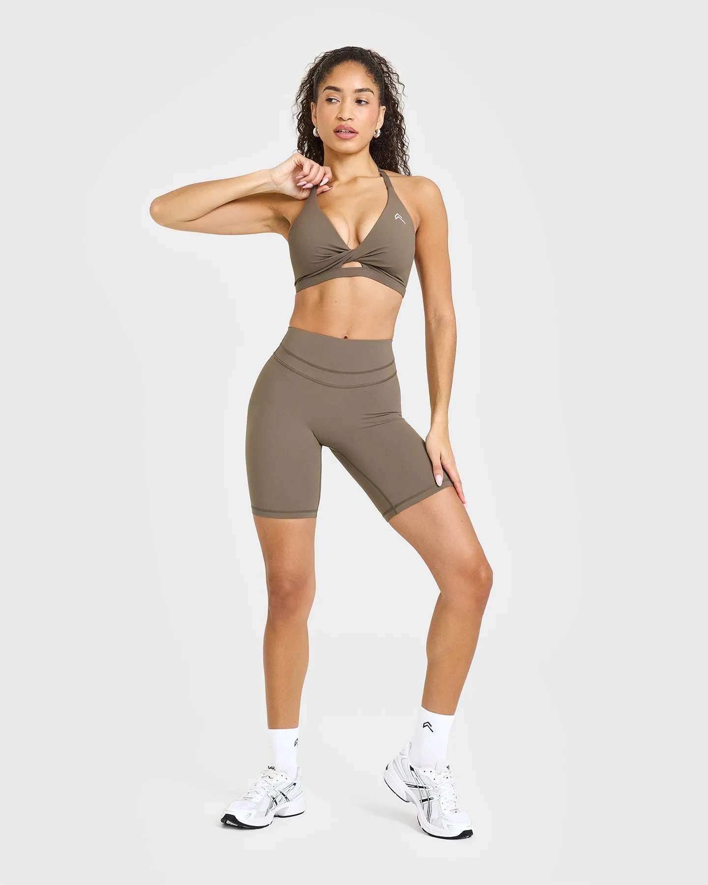 Unified Twist Sports Bra | Moss Brown sold by Oner Active product image thumbnail 3