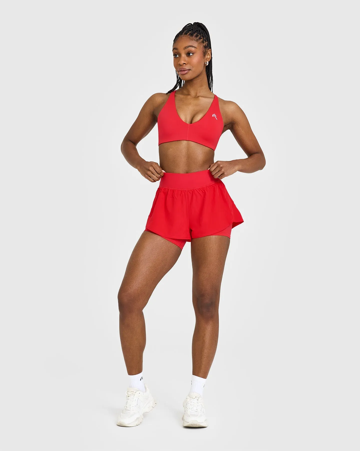 Unified Double Layer Shorts 5" | Muscle Mommy Red sold by Oner Active product image thumbnail 3