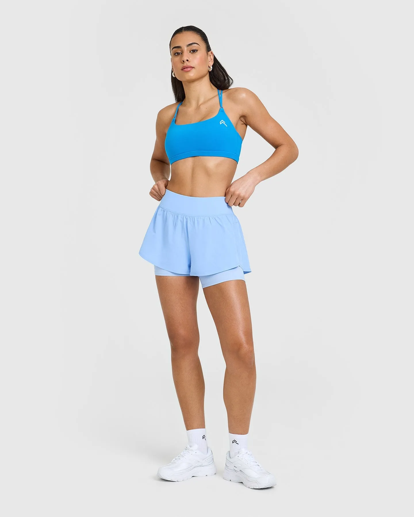Unified Double Layer Shorts | Powdered Blue sold by Oner Active product image thumbnail 3