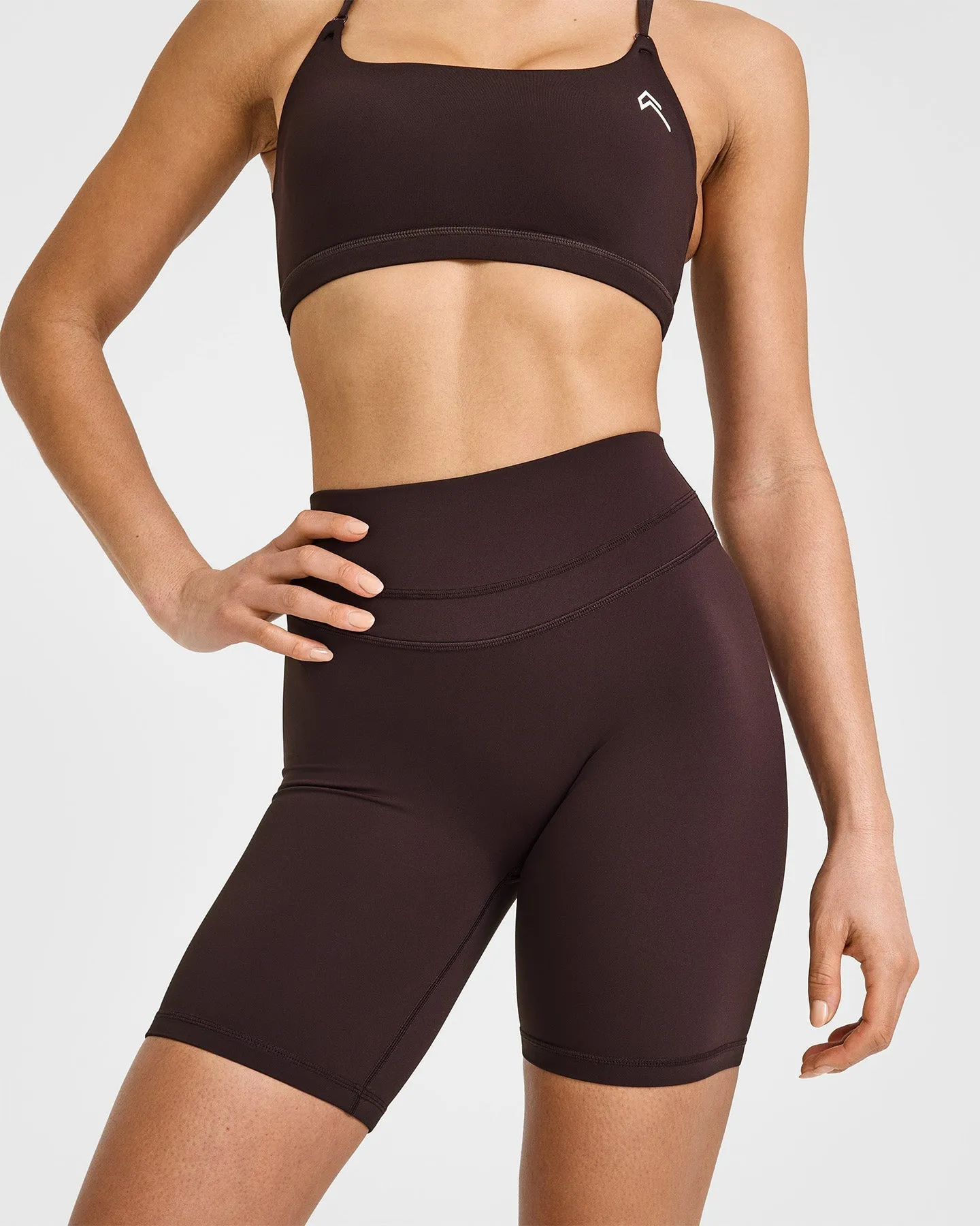 Unified Cycling Shorts 8" | Plum Brown sold by Oner Active product image thumbnail 4