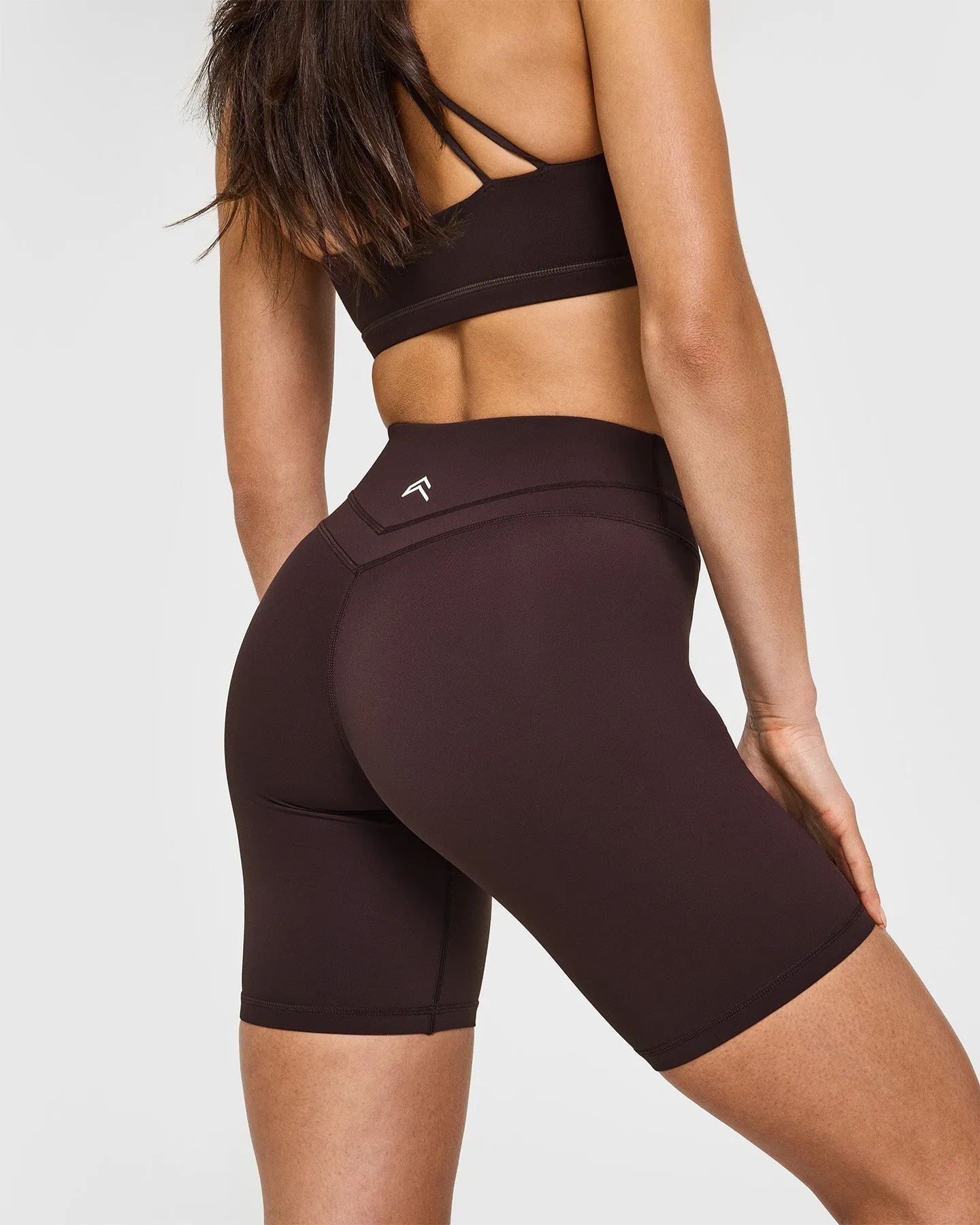 Unified Cycling Shorts 8" | Plum Brown sold by Oner Active product image thumbnail 5