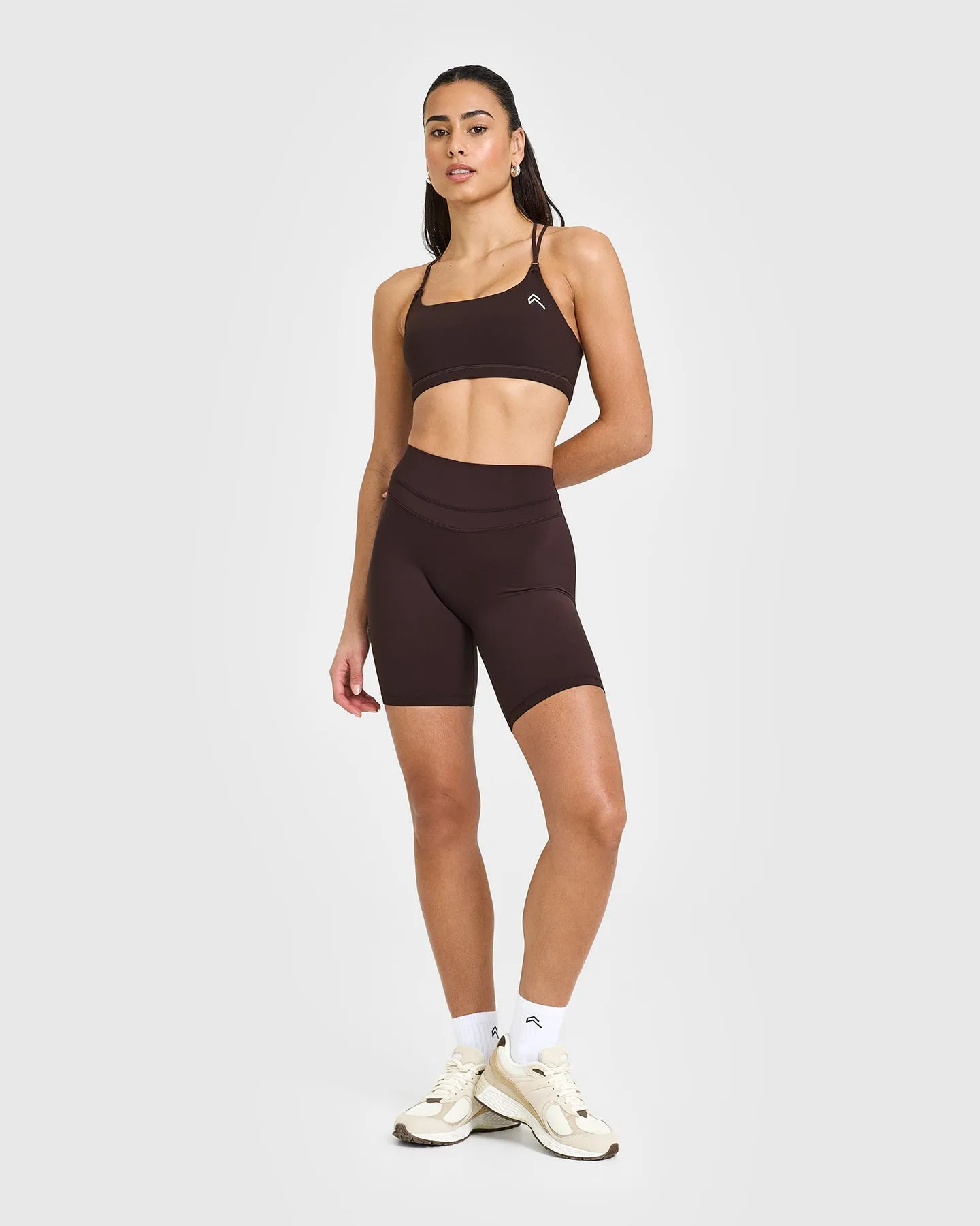 Unified Cycling Shorts 8" | Plum Brown sold by Oner Active product image thumbnail 3