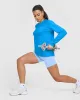 Go To Seamless Loose Long Sleeve Top | Tropical Blue sold by Oner Active