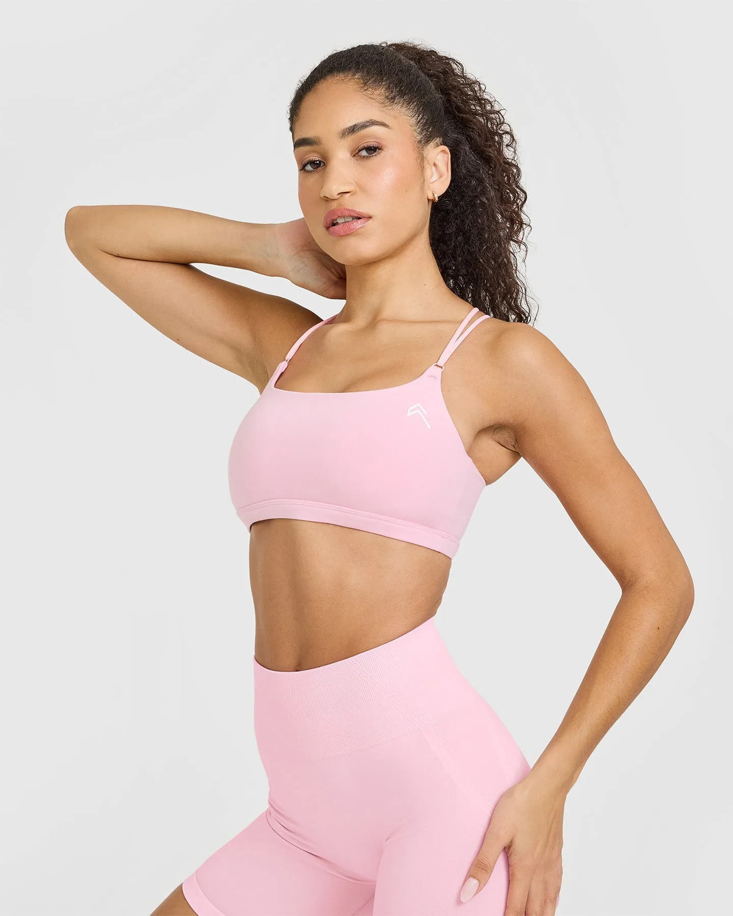 Everyday Cross Over Bralette | Petal Pink sold by Oner Active product image thumbnail 4