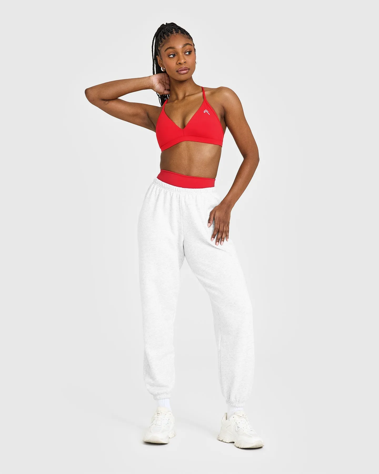 EasyLift™ Ultra Minimal V Neck Bralette | Muscle Mommy Red sold by Oner Active product image thumbnail 2