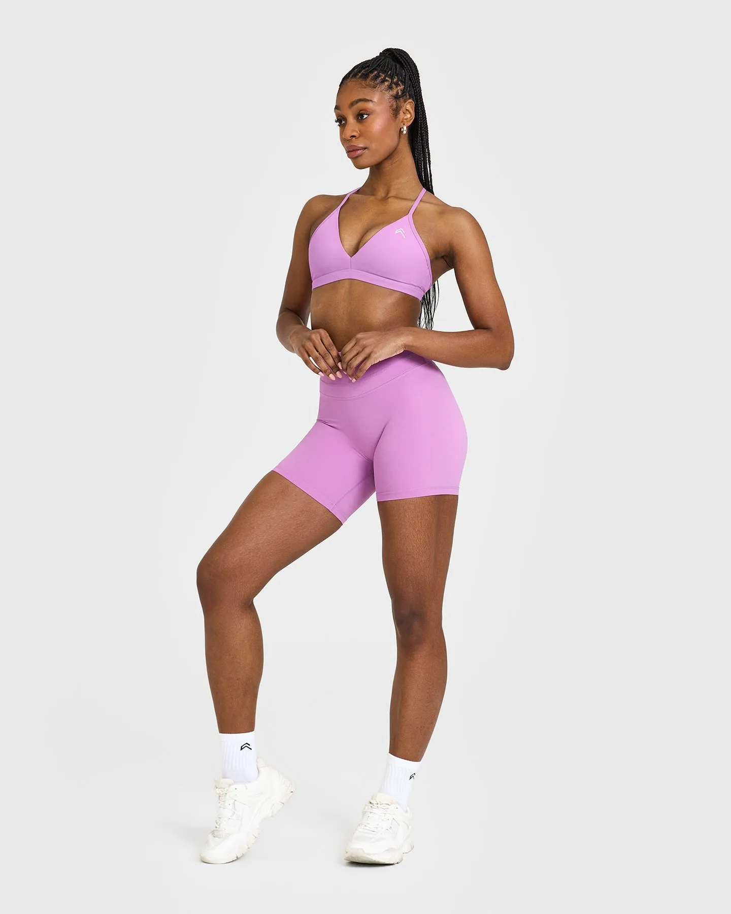 EasyLift™ Ultra Minimal V Neck Bralette | Orchid Purple sold by Oner Active product image thumbnail 3