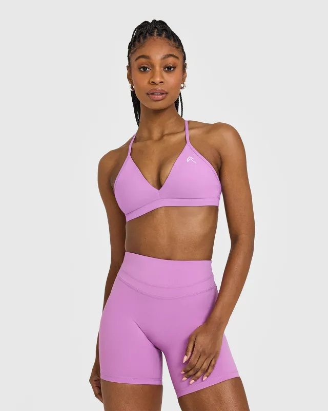 EasyLift™ Ultra Minimal V Neck Bralette | Orchid Purple sold by Oner Active