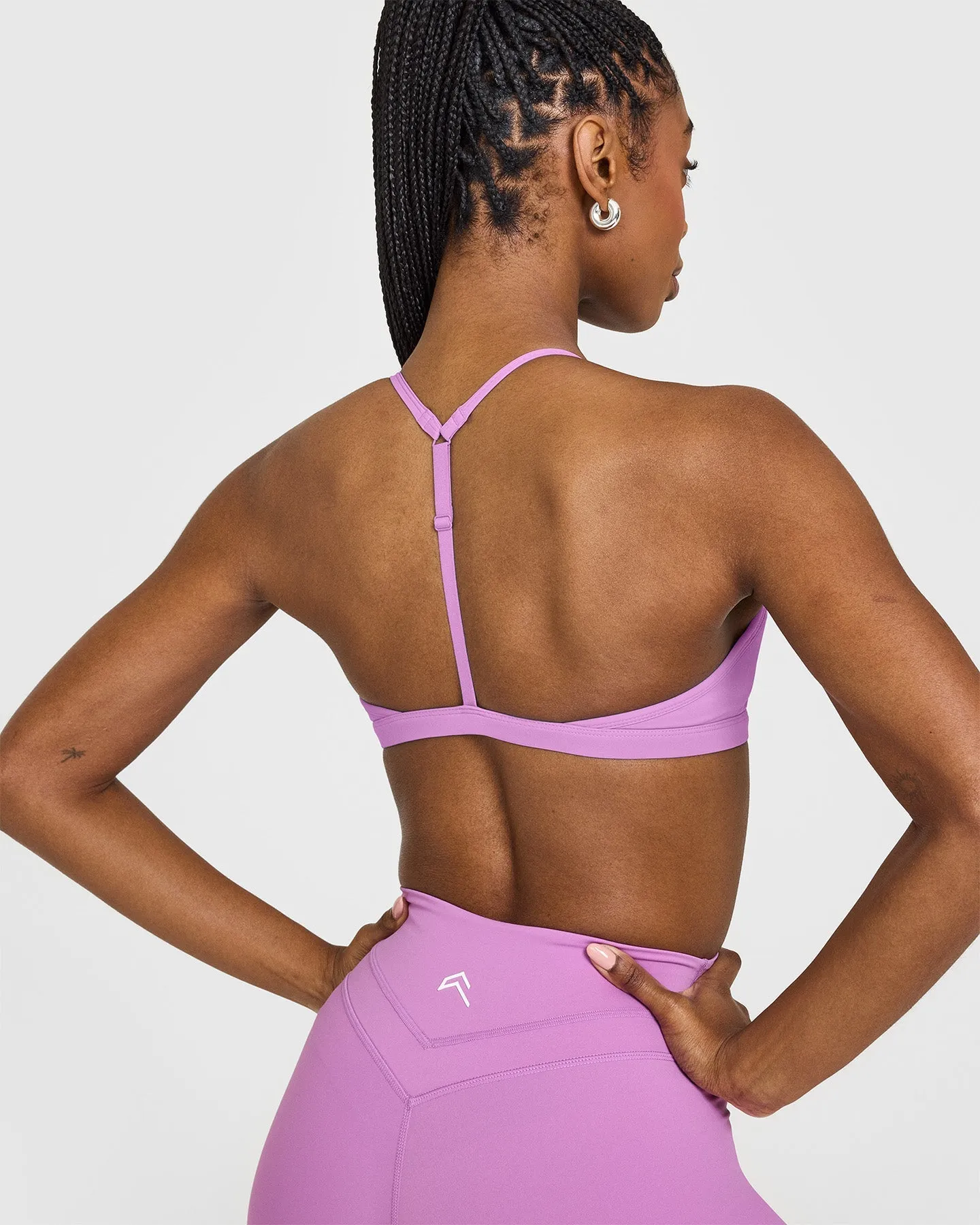 EasyLift™ Ultra Minimal V Neck Bralette | Orchid Purple sold by Oner Active product image thumbnail 5