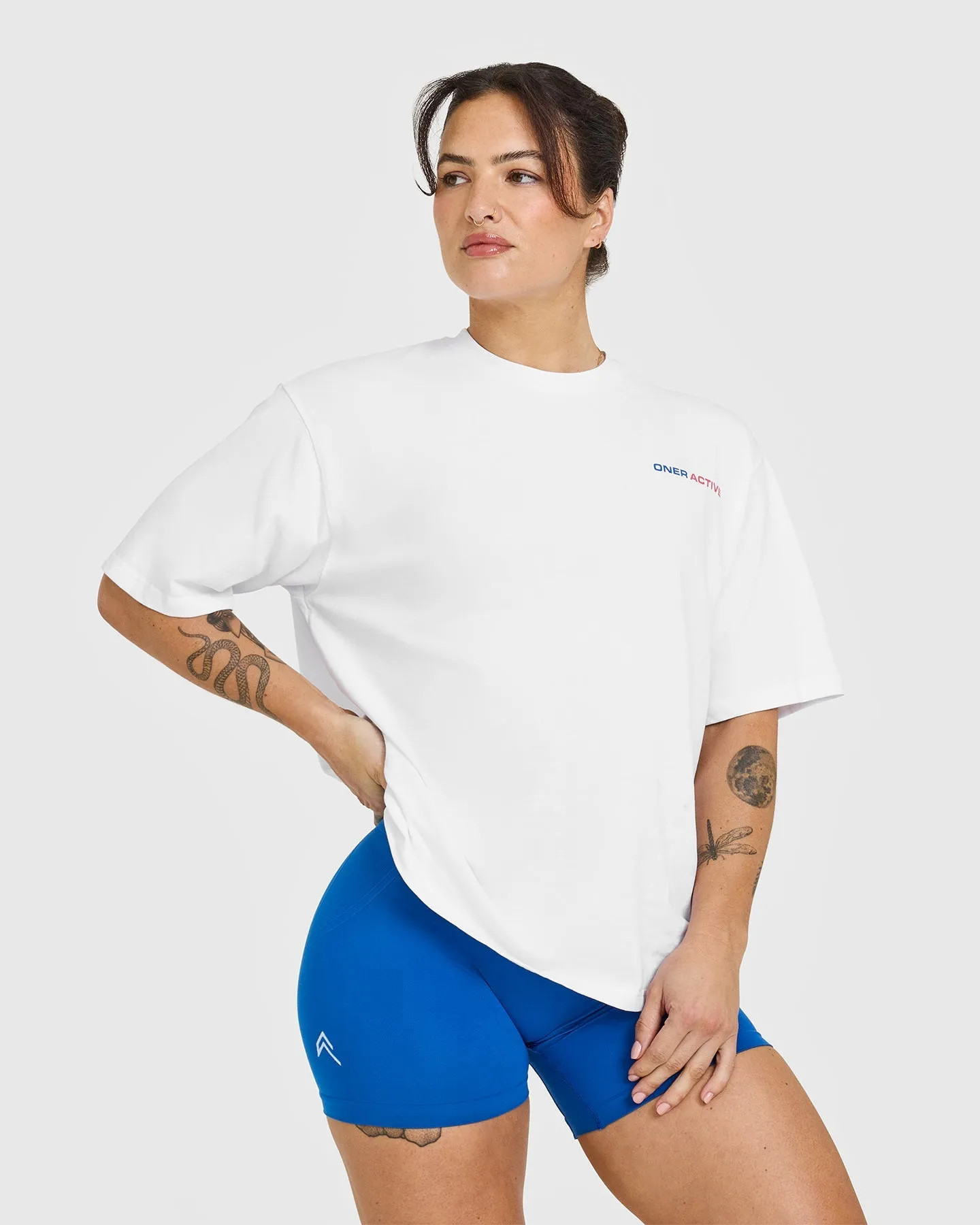 Oner Graphic Washed T-Shirt | White sold by Oner Active