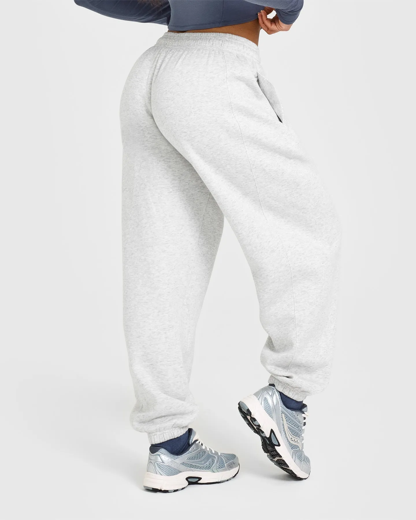 Foundations Joggers With Printed Graphic | Light Grey Marl sold by Oner Active product image thumbnail 2