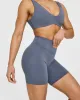 SoftMotion™ Cycling Shorts 8" | Granite Blue sold by Oner Active