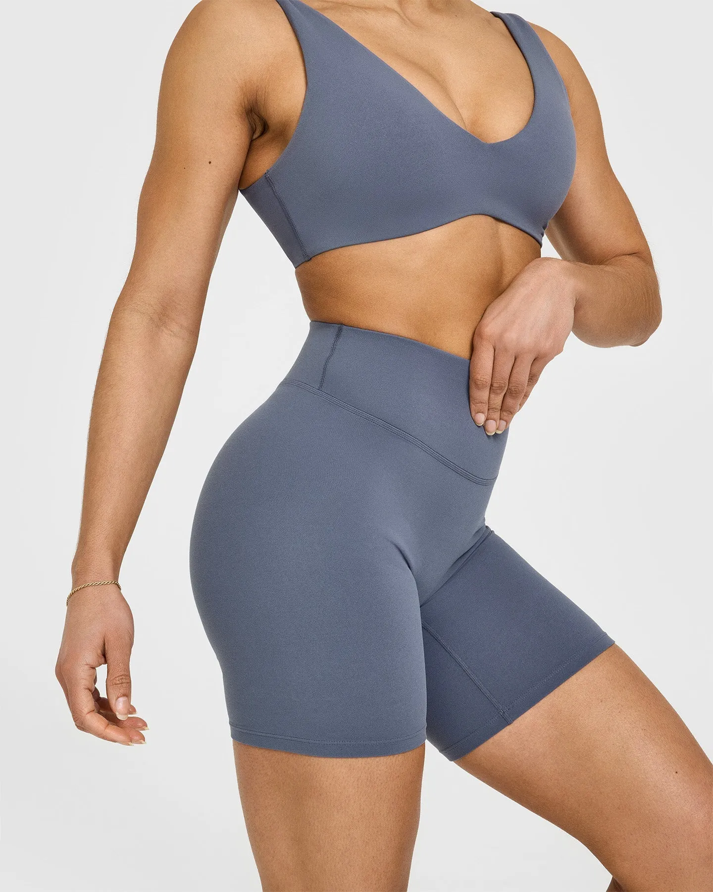 SoftMotion™ Cycling Shorts 8" | Granite Blue sold by Oner Active product image thumbnail 4