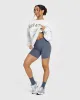 SoftMotion™ Cycling Shorts 8" | Granite Blue sold by Oner Active