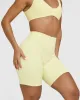SoftMotion™ Cycling Shorts 8" | Pastel Yellow sold by Oner Active