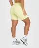 SoftMotion™ Cycling Shorts 8" | Pastel Yellow sold by Oner Active