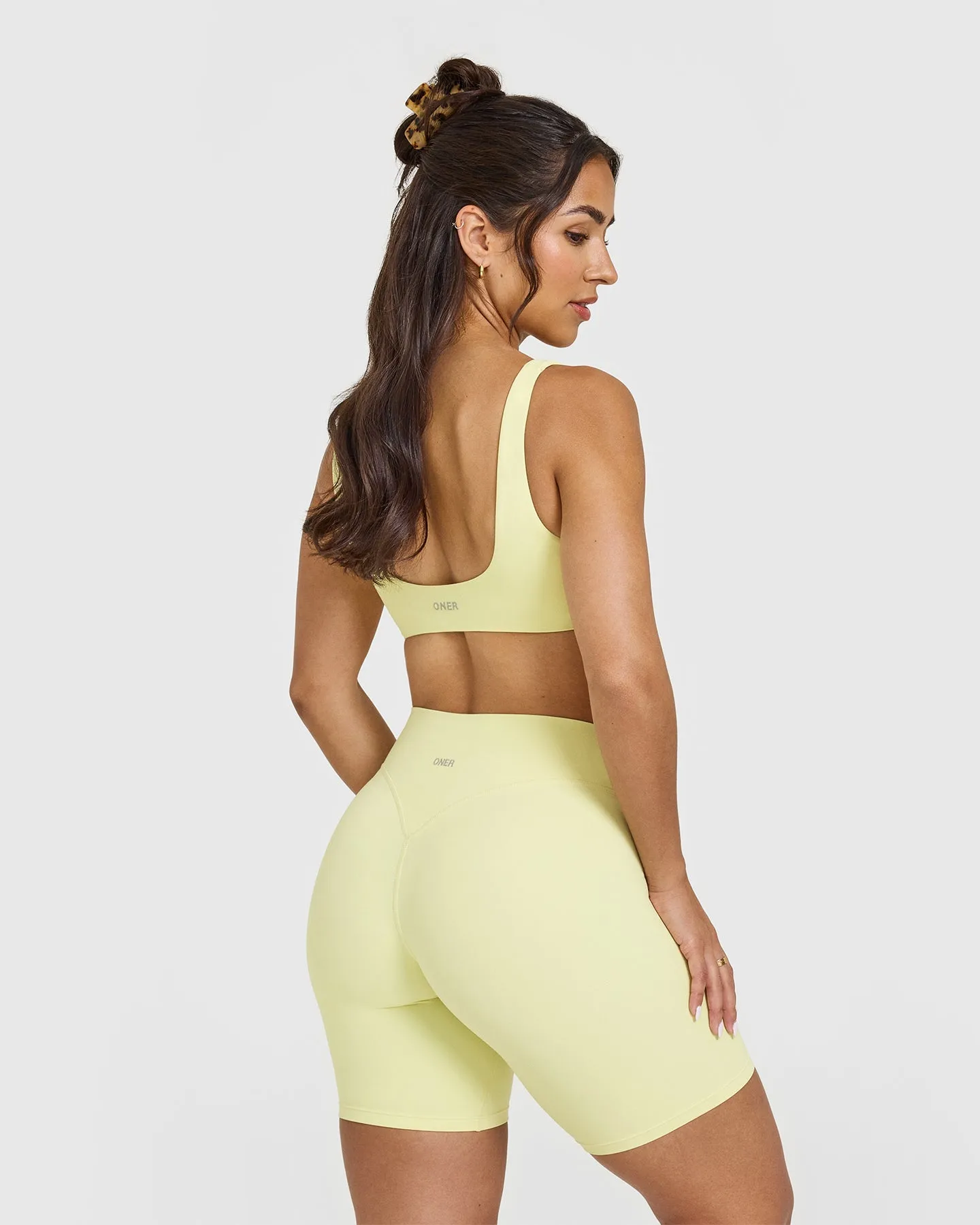 SoftMotion™ Scoop Back Bralette | Pastel Yellow sold by Oner Active product image thumbnail 2