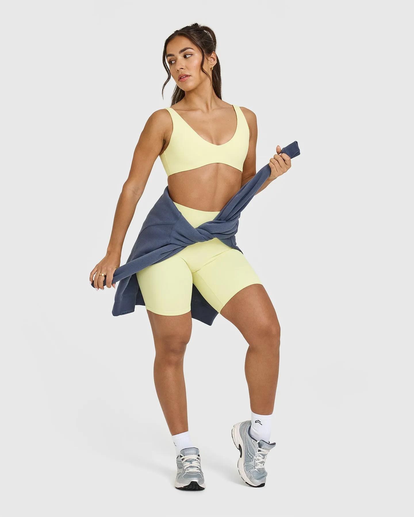 SoftMotion™ Scoop Back Bralette | Pastel Yellow sold by Oner Active product image thumbnail 3