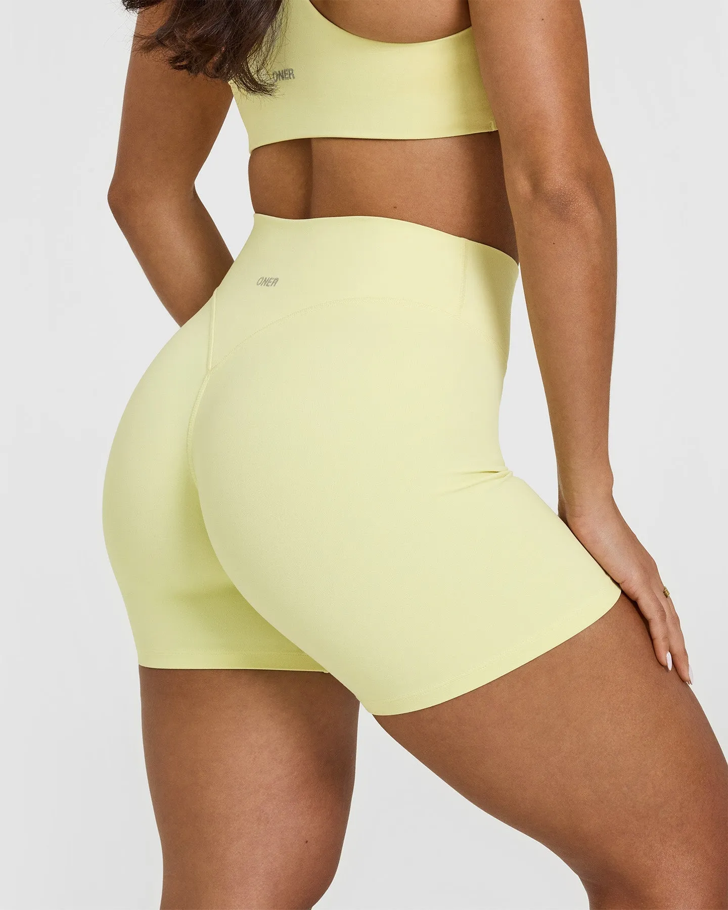 SoftMotion™ Shorts 6" | Pastel Yellow sold by Oner Active product image thumbnail 4