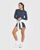 Go To Seamless Loose Long Sleeve Top | True Blue sold by Oner Active