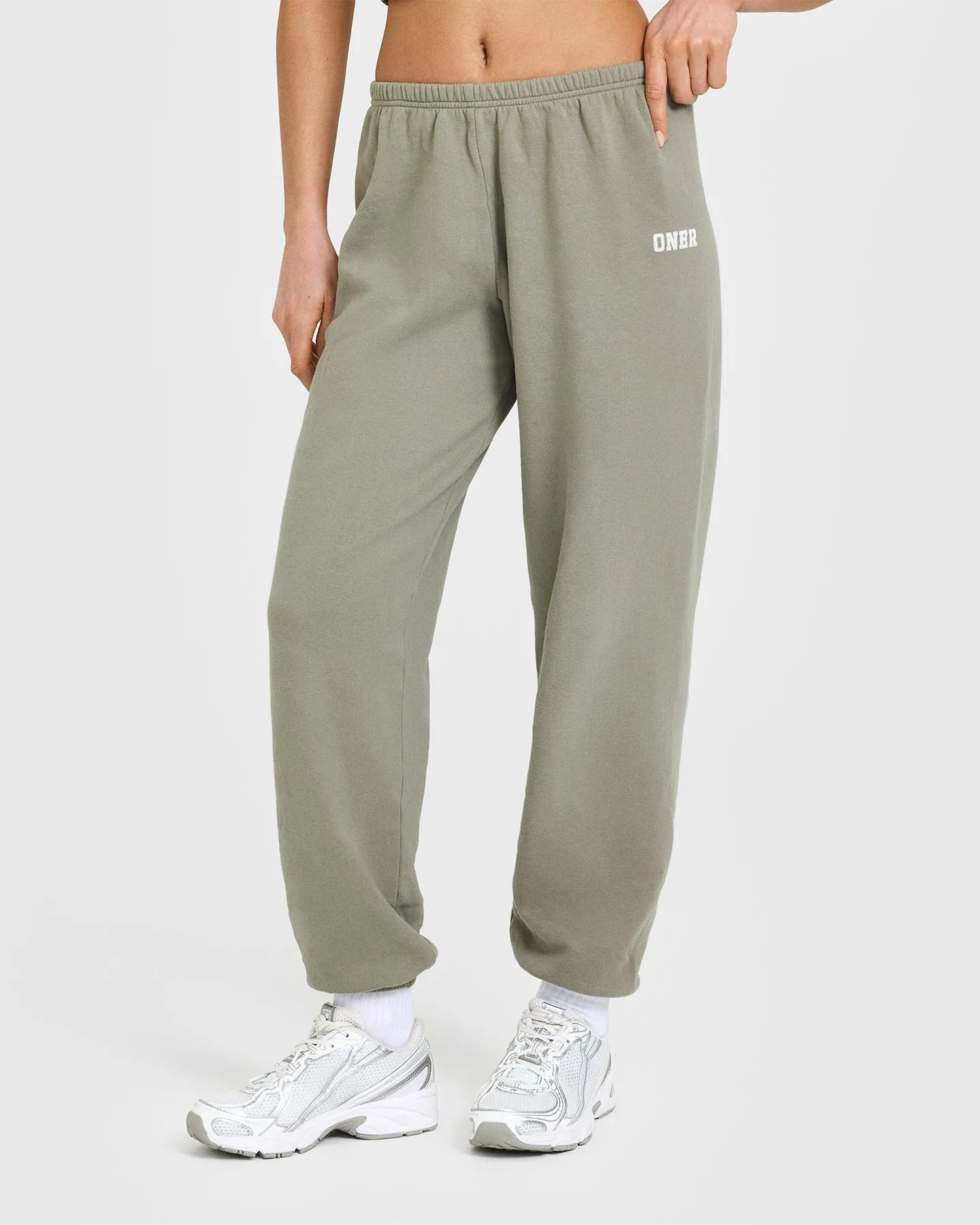Mid Weight Joggers | Soft Sage Green sold by Oner Active