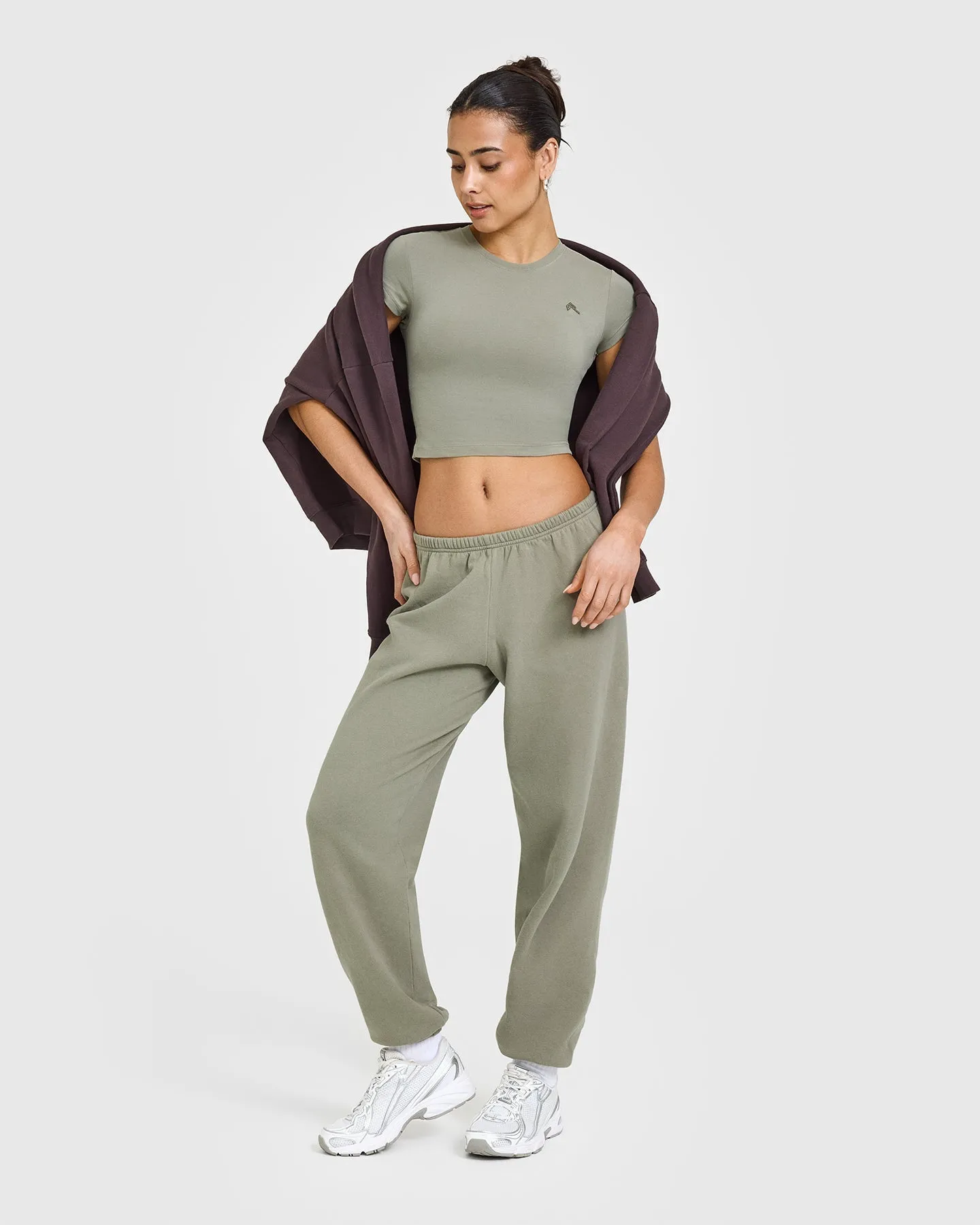 Mid Weight Joggers | Soft Sage Green sold by Oner Active product image thumbnail 3
