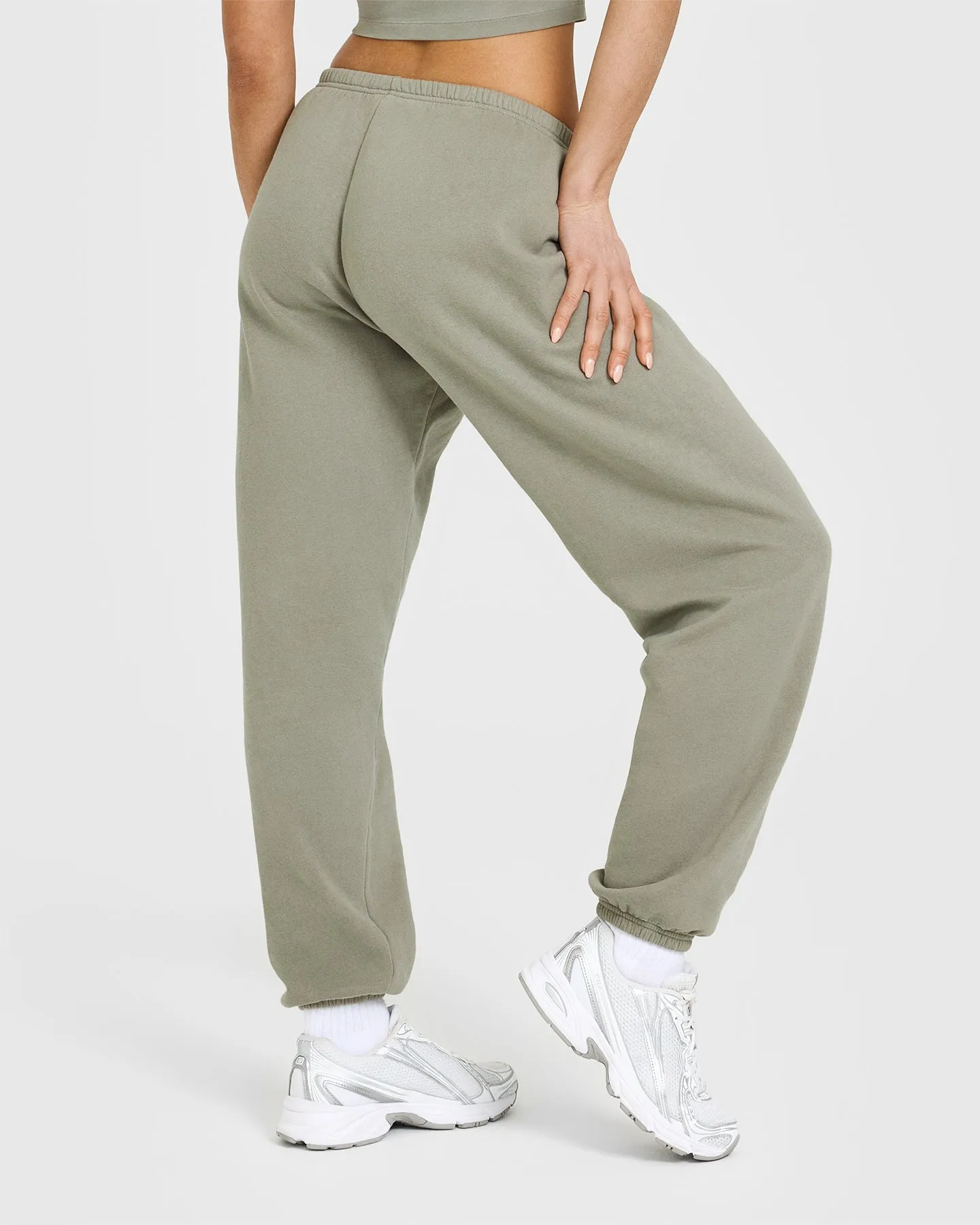Mid Weight Joggers | Soft Sage Green sold by Oner Active product image thumbnail 2